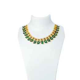 NECKLACE 6423 MANGO GREEN