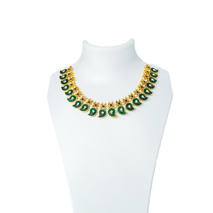 NECKLACE 6423 MANGO GREEN