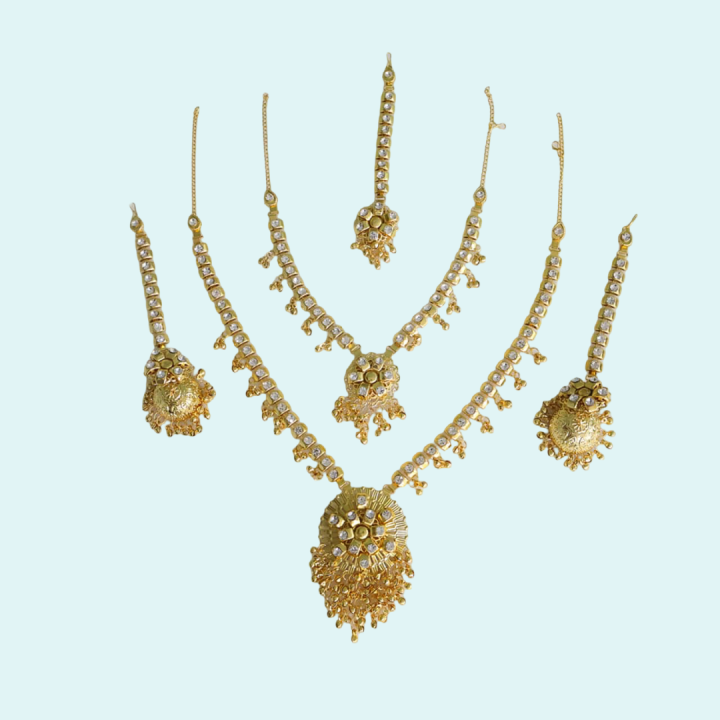 KASHMIRI SET JB01 GOLD