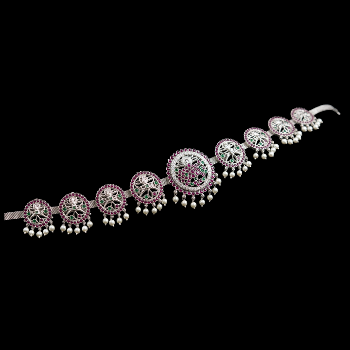 BELT 6574 SILVER NATARAJ