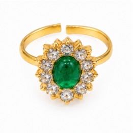 FINGER RING 1011 GREEN
