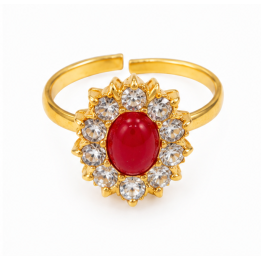 FINGER RING 1011 RED