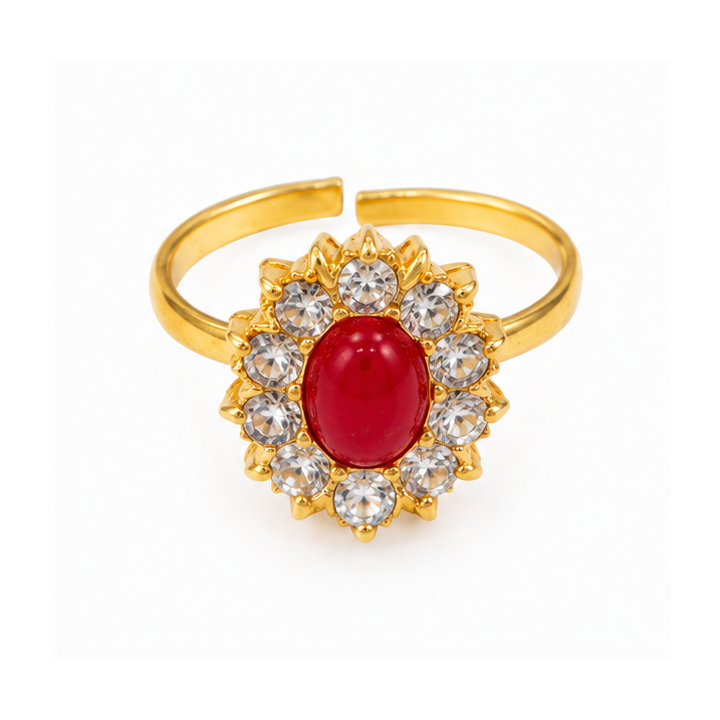 FINGER RING 1011 RED