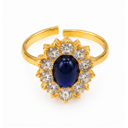 FINGER RING 1011 BLUE