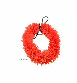 FLOWER CLOTH 16 INCH ORANGE