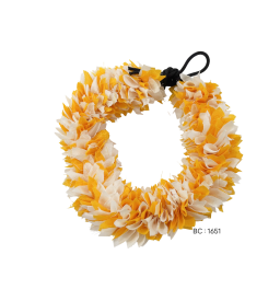 FLOWER CLOTH 16 INCH YELLOW...