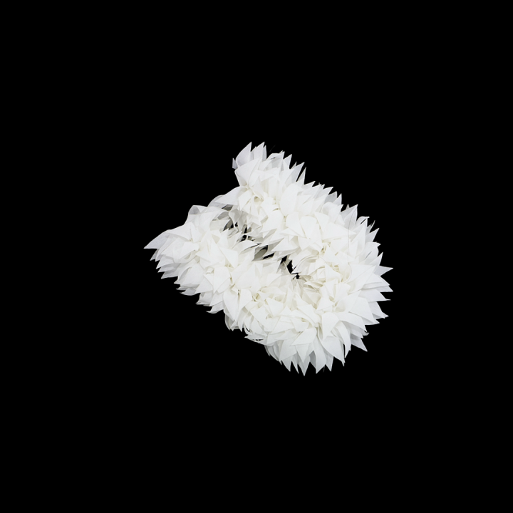 FLOWER CLOTH 9 INCH CREAM