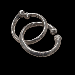 LEG RING SET SILVER