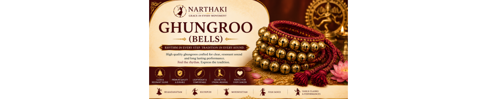 Ghungroos are an essential part of Indian classical dance