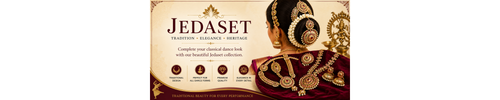 Complete your classical dance appearance with Narthaki’s beautifully