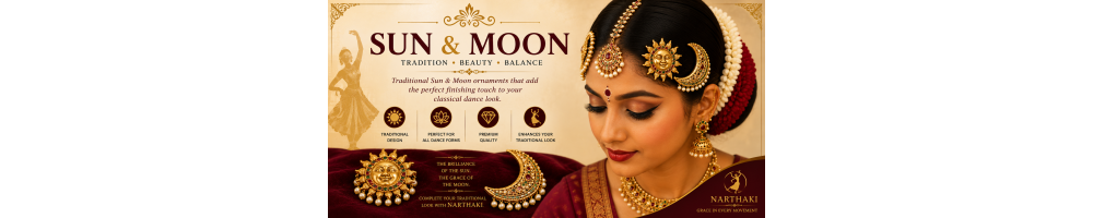 Complete your traditional classical dance look with Narthaki’s