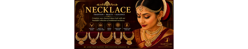 Complete your classical dance look with Narthaki’s elegant collection