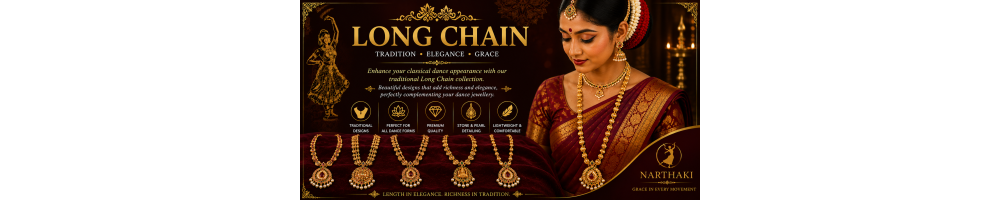 Enhance your classical dance appearance with Narthaki’s elegant